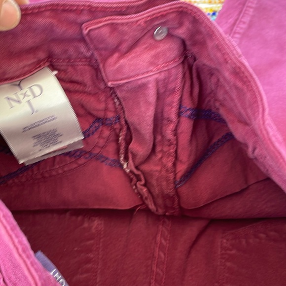 NYDJ Wine Straight Leg Jeans-#1874 - Picture 8 of 12